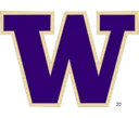 Purple W for Washington logo for teams